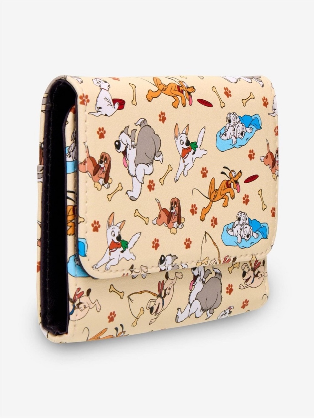 DISNEY LOUNGEFLY Dogs Play Mini Wallet Classic Cartoons NEW - Picture 9 of 9